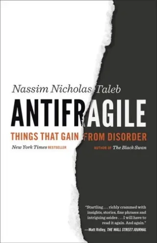 Cover of Antifragile by Nassim Nicholas Taleb