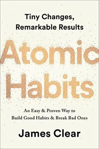 Cover of Atomic Habits by James Clear