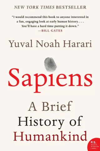 Cover of Homo Deus by Yuval Noah Harari