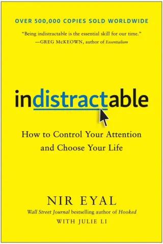 Cover of Indistractable by Nir Eyal