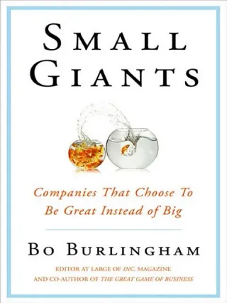 Cover of Small Giants by Bo Burlingham
