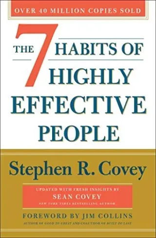 Cover of The 7 Habits of Highly Effective People by Stephen R. Covey