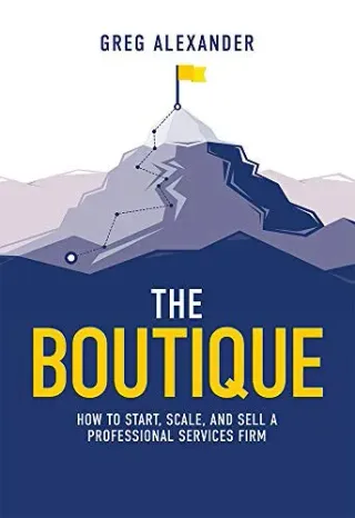 Cover of The Boutique by Greg Alexander
