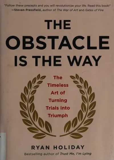 Cover of The Obstacle Is the Way