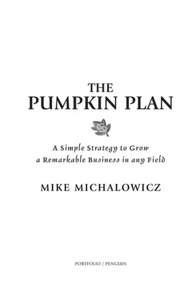 Cover of The Pumpkin Plan