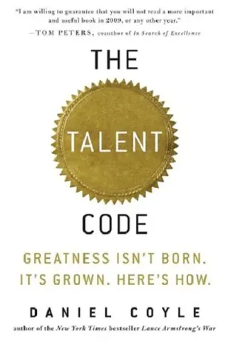 Cover of The Talent Code by Daniel Coyle