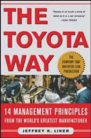 Cover of The Toyota Way by Jeffrey K. Liker