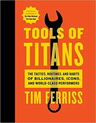 Cover of Tools of Titans by Tim Ferriss