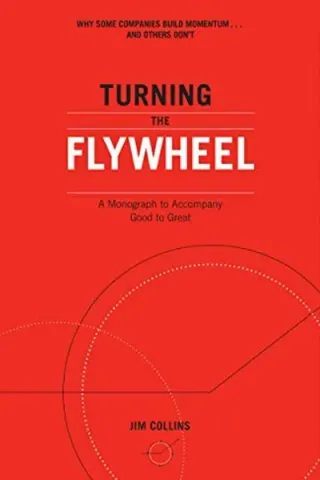 Cover of Turning the Flywheel by Jim Collins